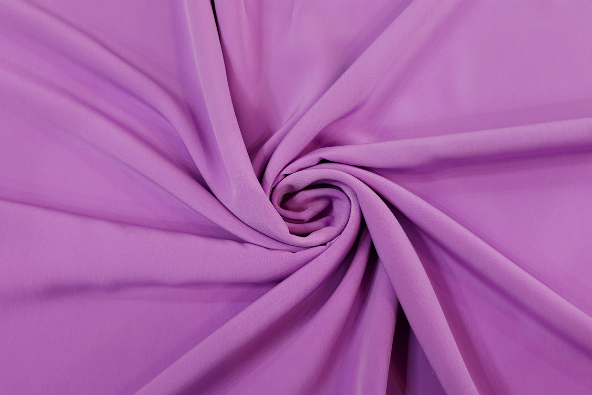 پارچه کرپ ساتن بنفش روشن4 پارچه کرپ ساتن بنفش روشن